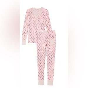 NWT VICTORIA'S SECRET THERMAL LONG PAJAMA SET